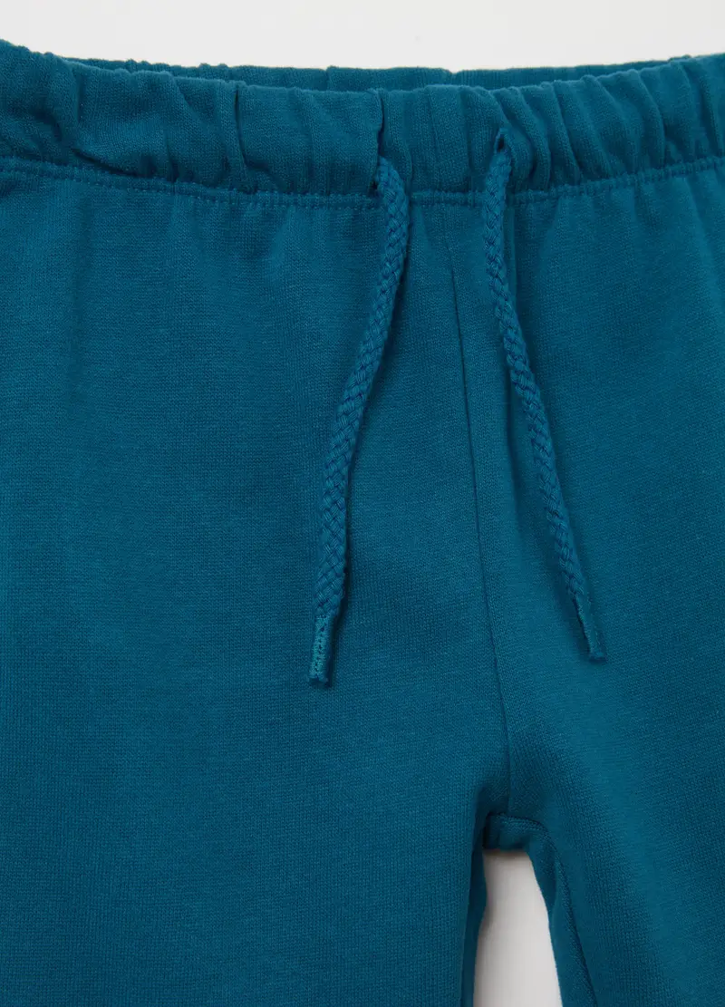 Jogging Set In Cotone Stampa Animali Del Bosco, Bambino, Multicolor miniatura 3