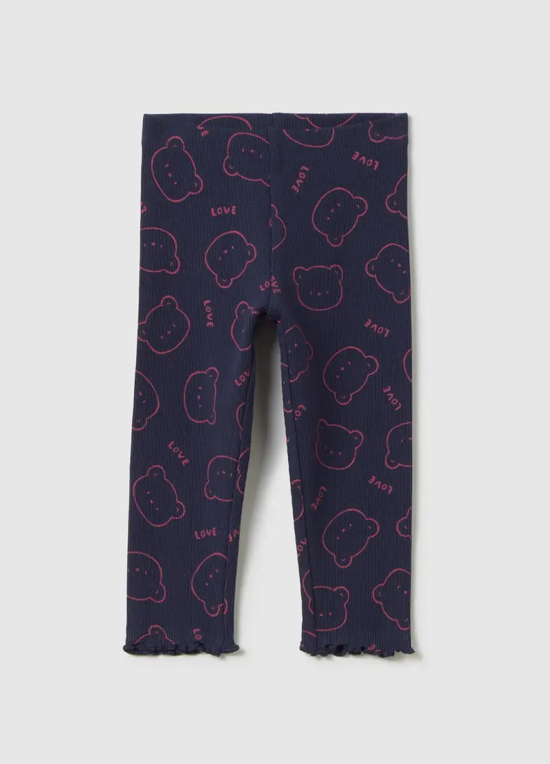 FAGOTTINO Leggings Bambina Blu 1175499
