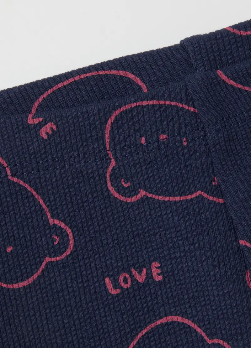 FAGOTTINO Leggings Bambina Blu 1175499 miniatura 3