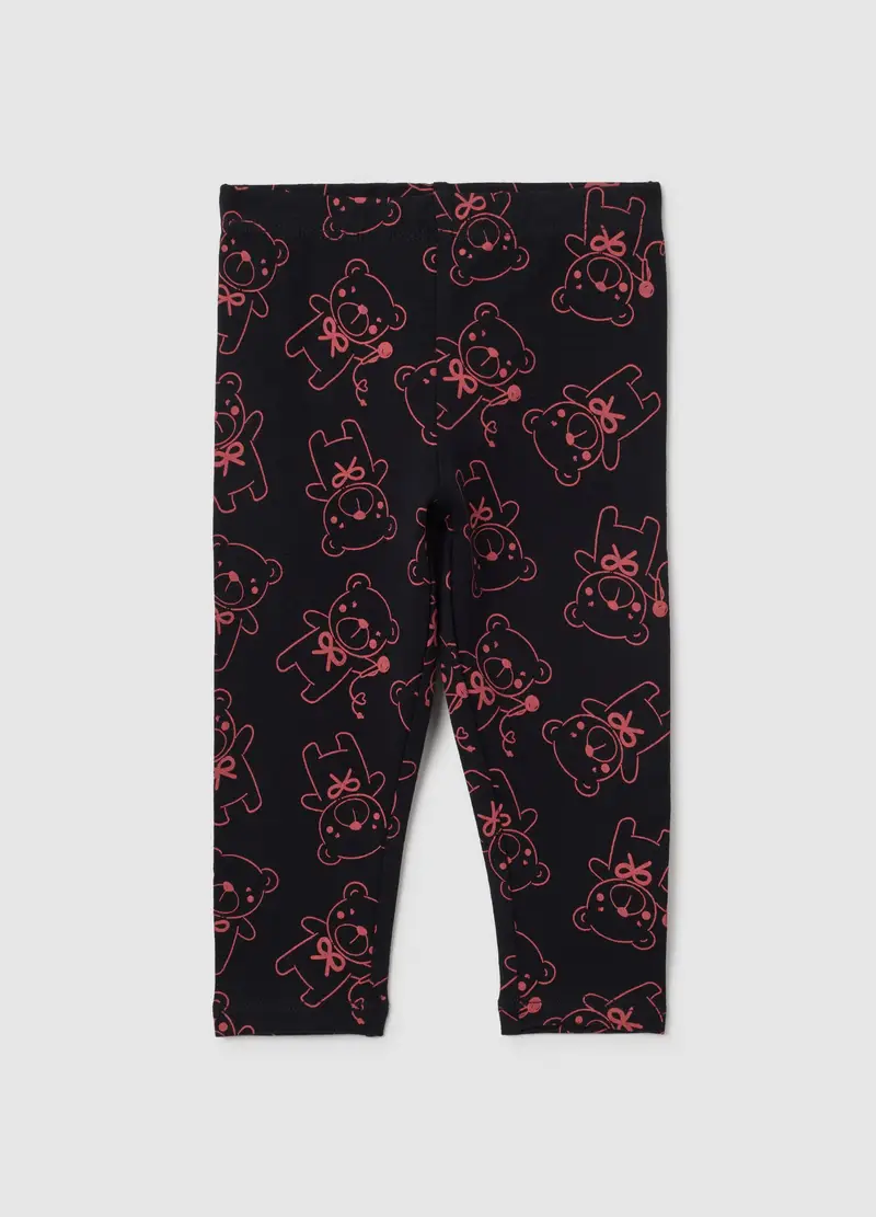 FAGOTTINO Leggings Bambina Nero 1305469