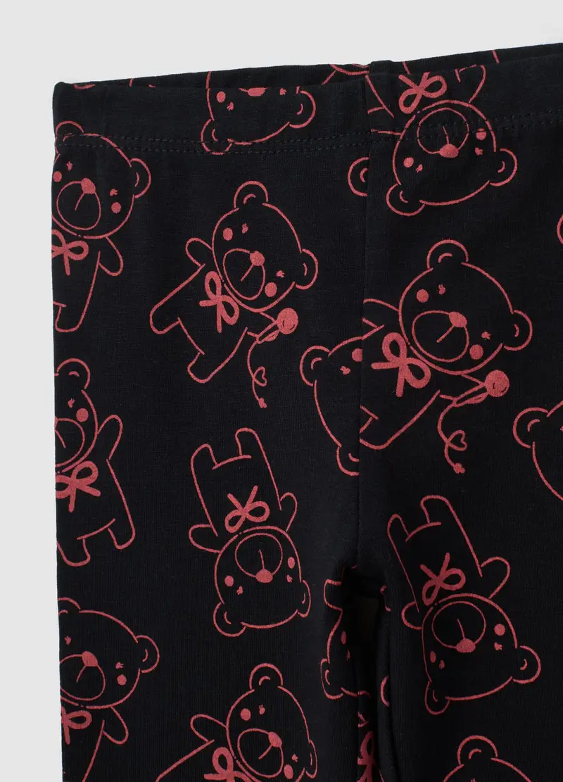 FAGOTTINO Leggings Bambina Nero 1305469 miniatura 2