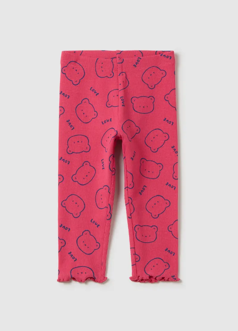 FAGOTTINO Leggings Bambina Rosa 1175498