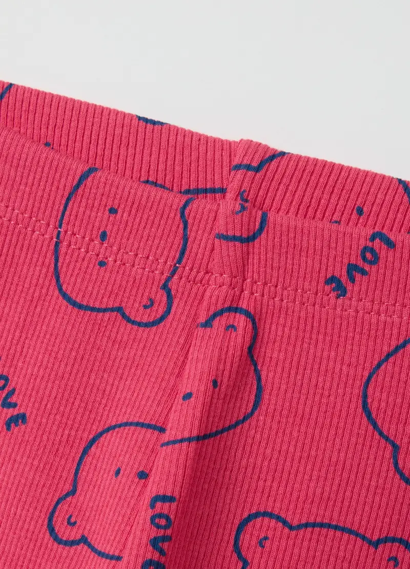 FAGOTTINO Leggings Bambina Rosa 1175498 miniatura 2