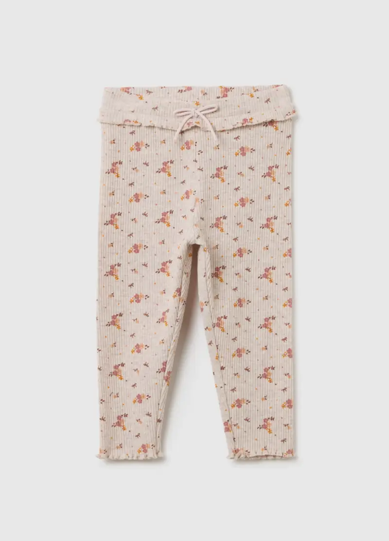 FAGOTTINO Leggings Bambina Beige 3989444