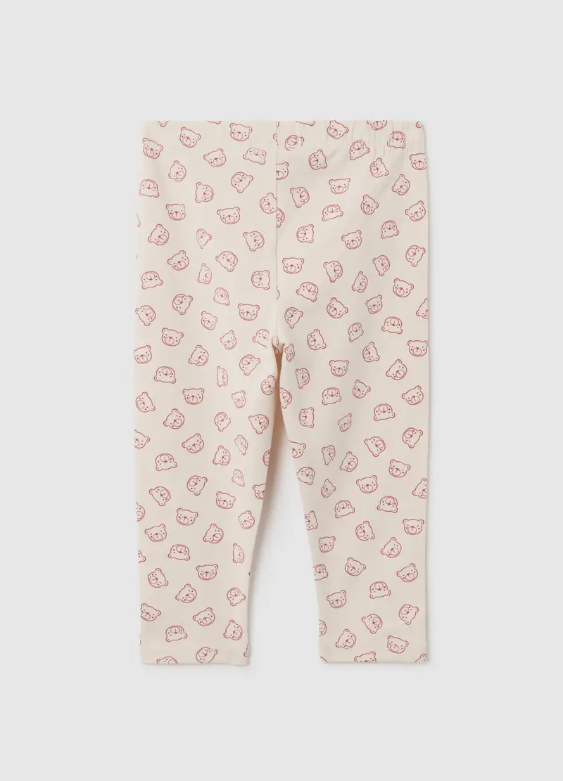 FAGOTTINO Leggings Bambina Beige 4328805 miniatura 2