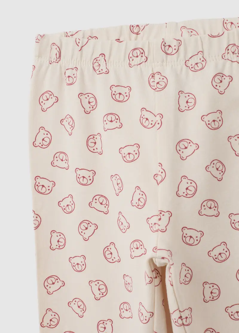 FAGOTTINO Leggings Bambina Beige 4328805 miniatura 3