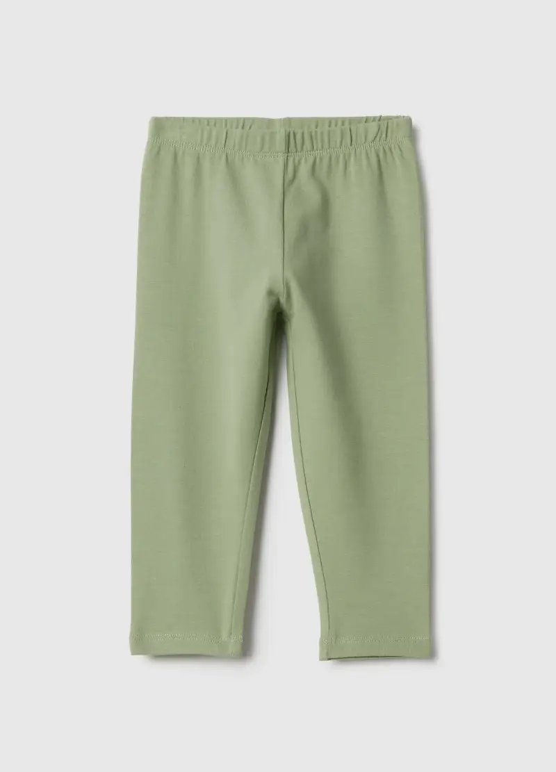 FAGOTTINO Leggings Bambina Verde 4022169