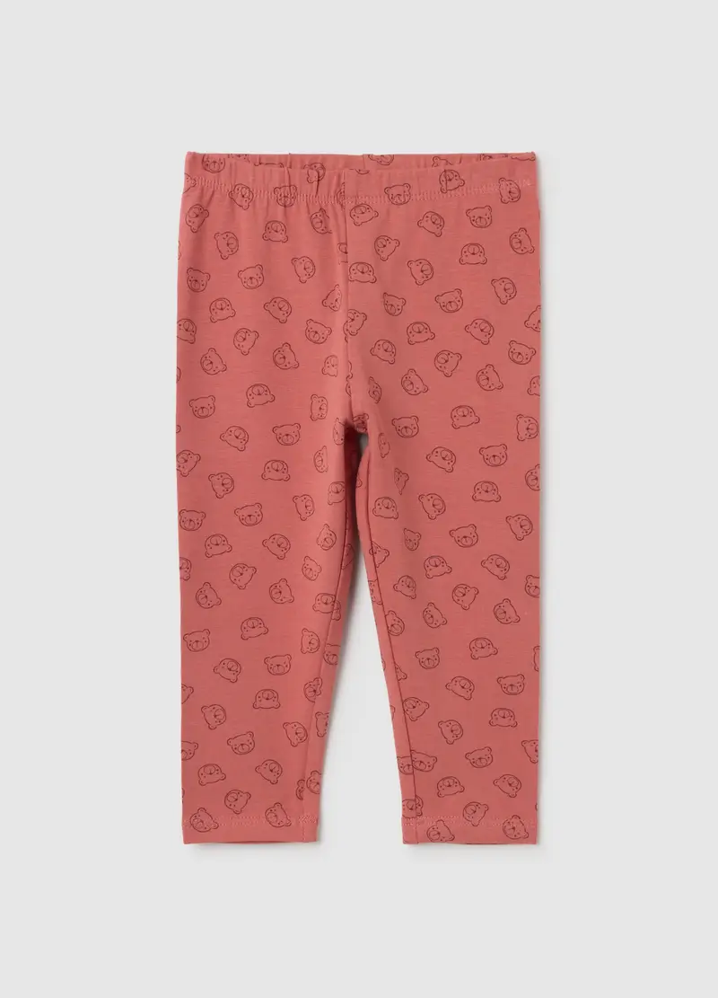 FAGOTTINO Leggings Bambina Rosso 2345350