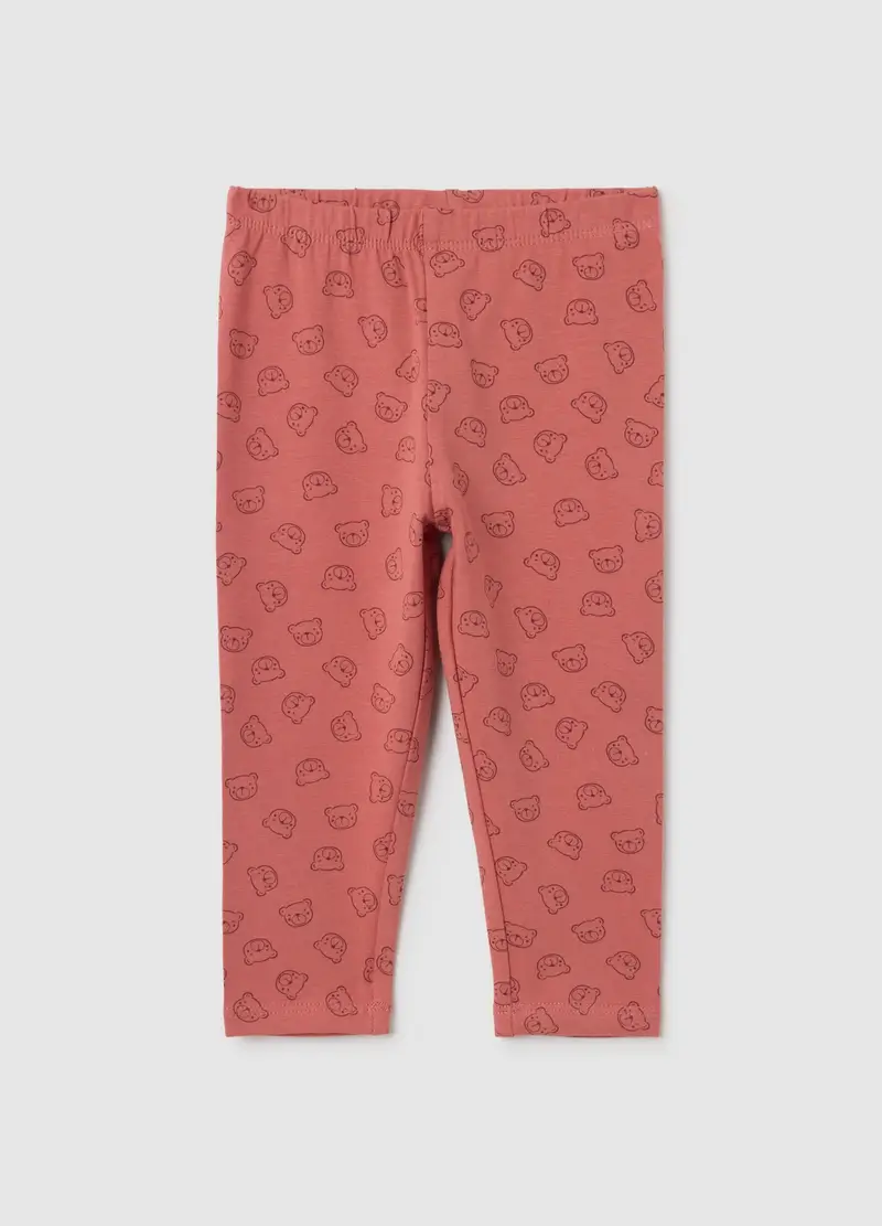 FAGOTTINO Leggings Bambina Rosso 1305471