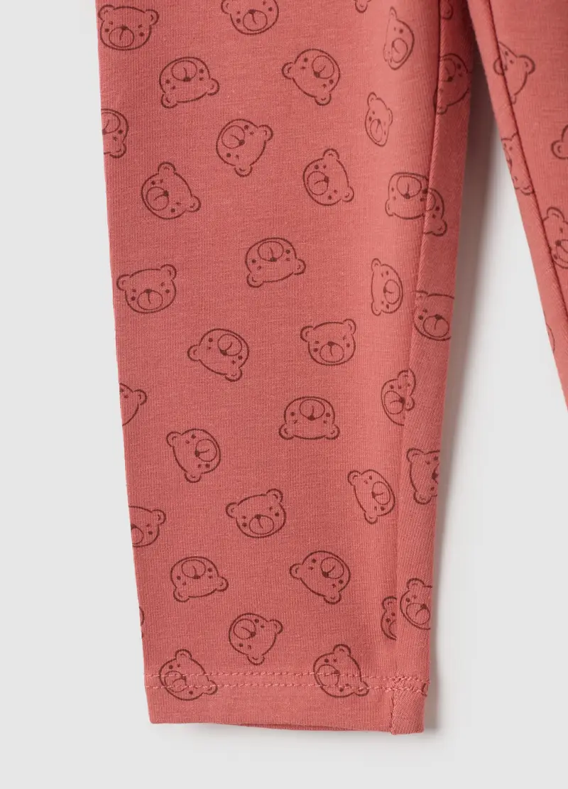 FAGOTTINO Leggings Bambina Rosso 1305471 miniatura 3