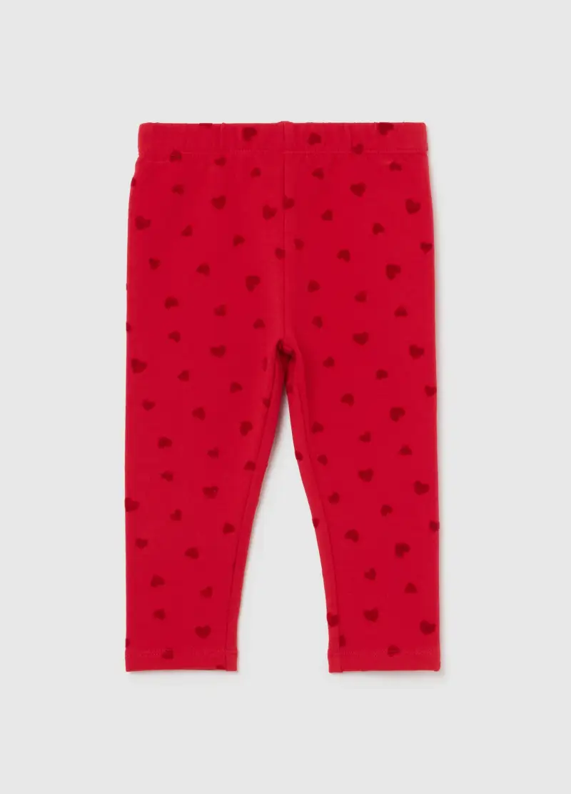FAGOTTINO Leggings Bambina Rosso 3805645