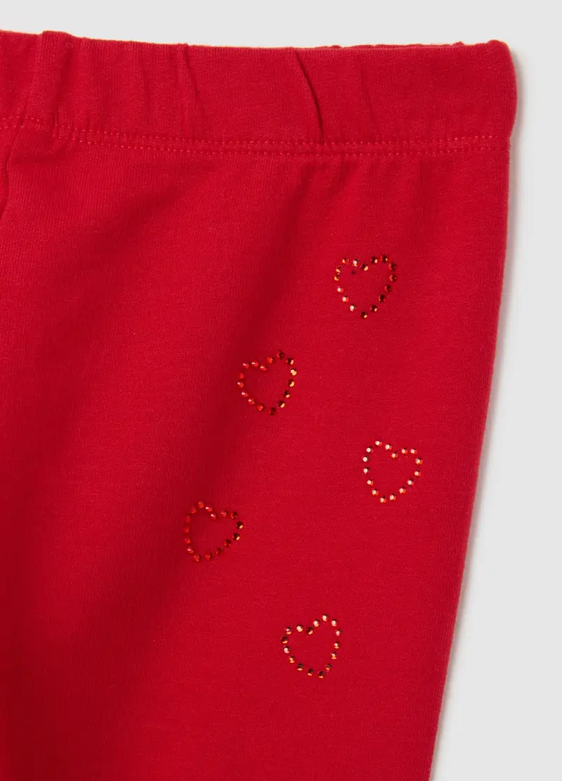 FAGOTTINO Leggings Bambina Rosso 3488673 miniatura 3