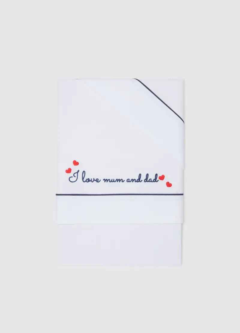 FAGOTTINO, Lenzuolino Bianco In Cotone Per Neonati, Unisex, Bianco, Taglia: ONE SIZE