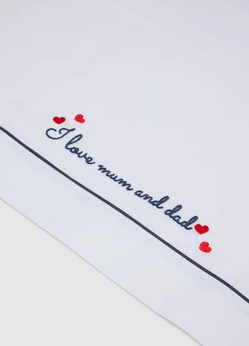 FAGOTTINO, Lenzuolino Bianco In Cotone Per Neonati, Unisex, Bianco, Taglia: ONE SIZE miniatura 2