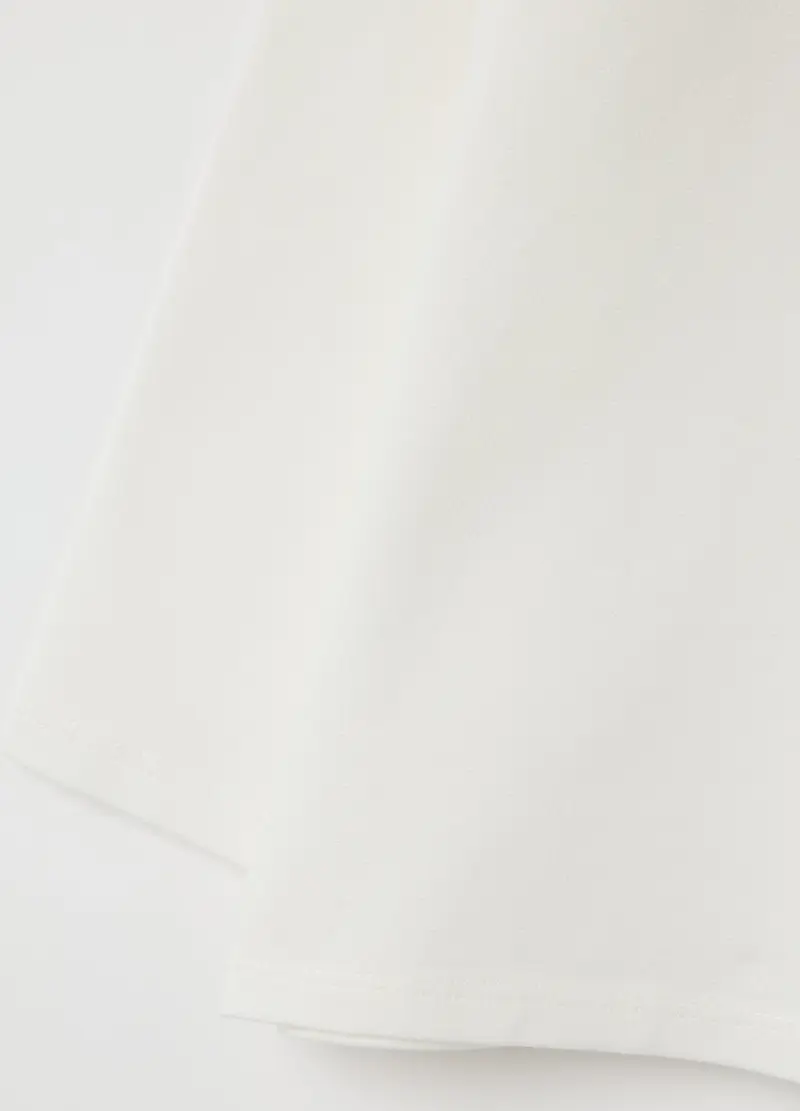 FAGOTTINO, Maglia Da Bambina In Cotone Bianco Regular Fit, Bianco, Taglia: 9-12 miniatura 3