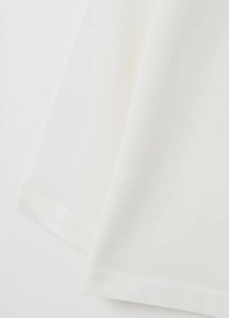 FAGOTTINO, Maglia Da Bambino In Puro Cotone Bianca, Bianco, Taglia: 12-18 miniatura 3