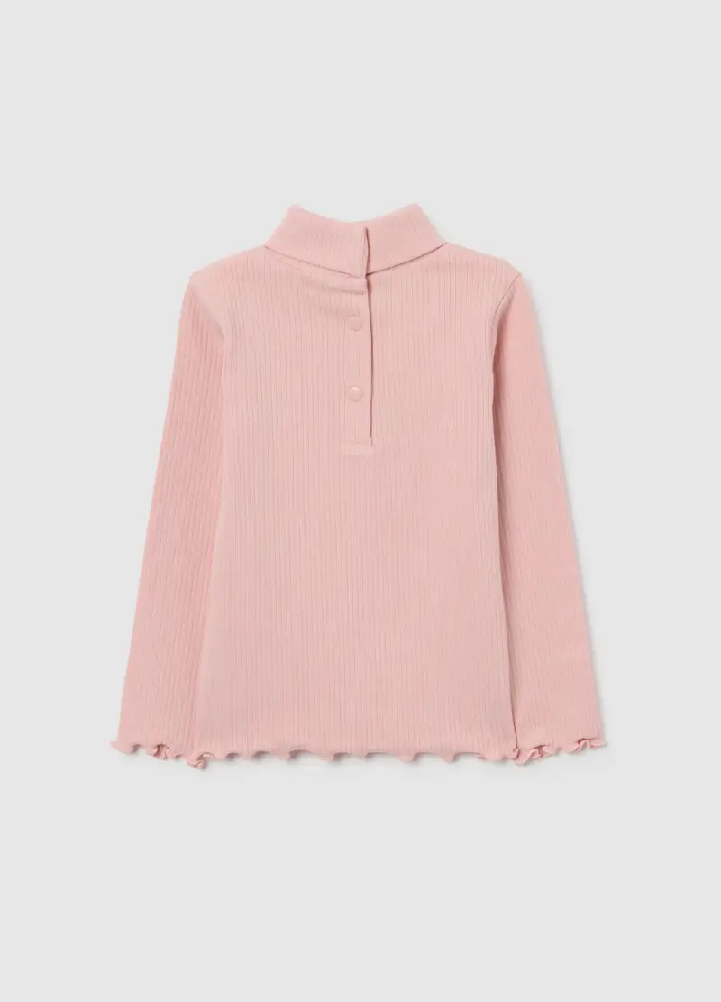 Maglietta Da Bimba In Cotone Elasticizzato Rosa, Bambina, Rosa miniatura 2