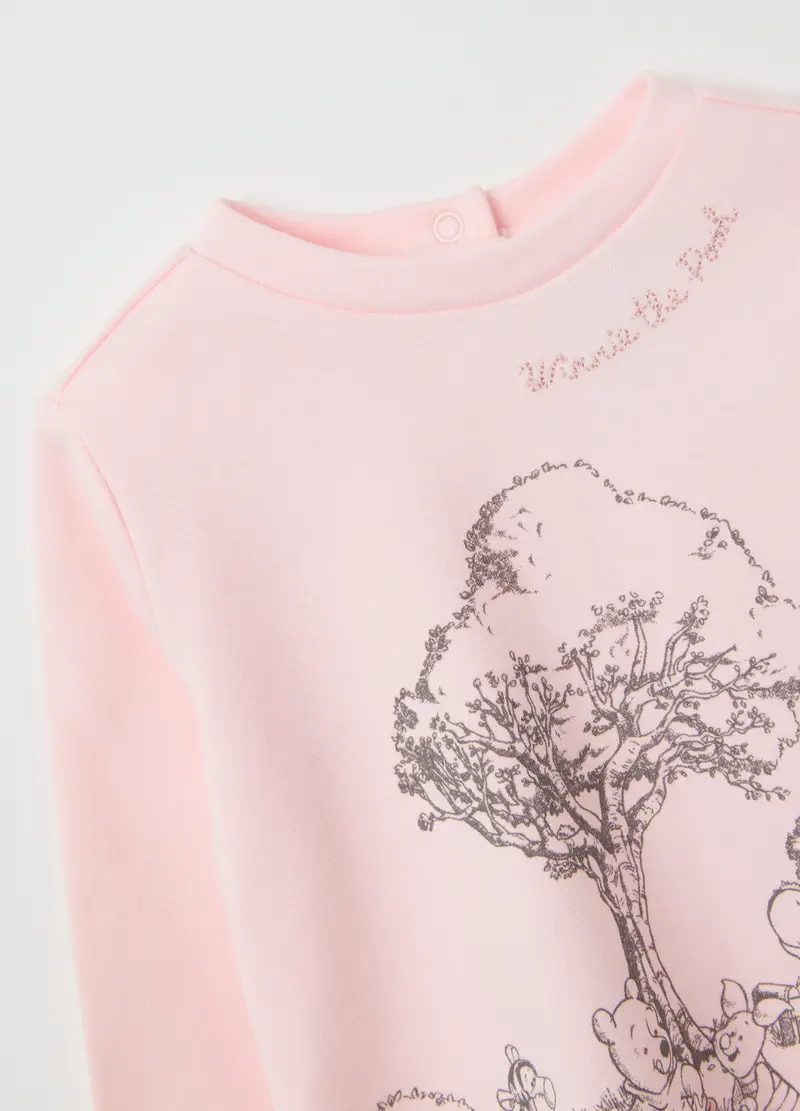 Fagottino Maglietta Da Neonata In Puro Cotone Rosa miniatura 3