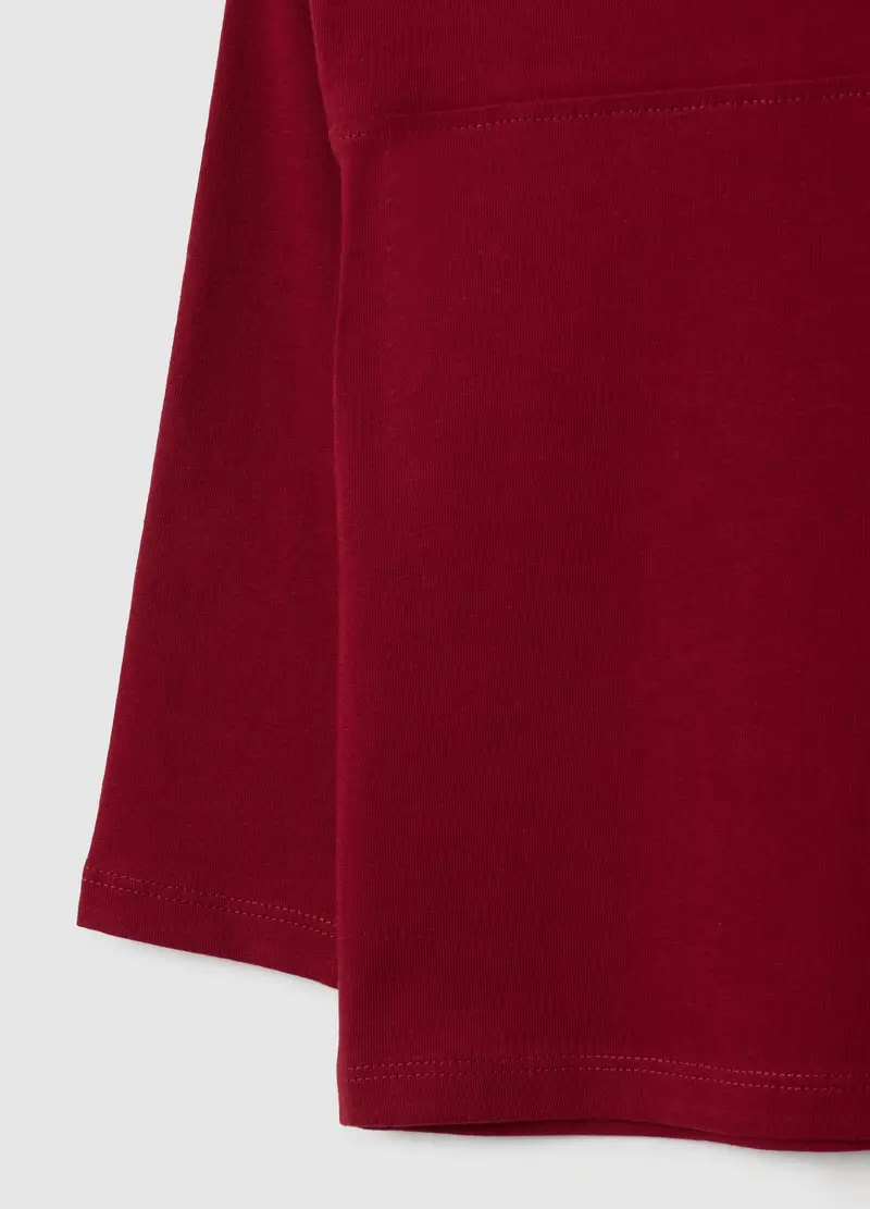 FAGOTTINO, Maglietta In Puro Cotone Rossa Regular Fit, Bambino, Rosso, Taglia: 12-18 miniatura 3