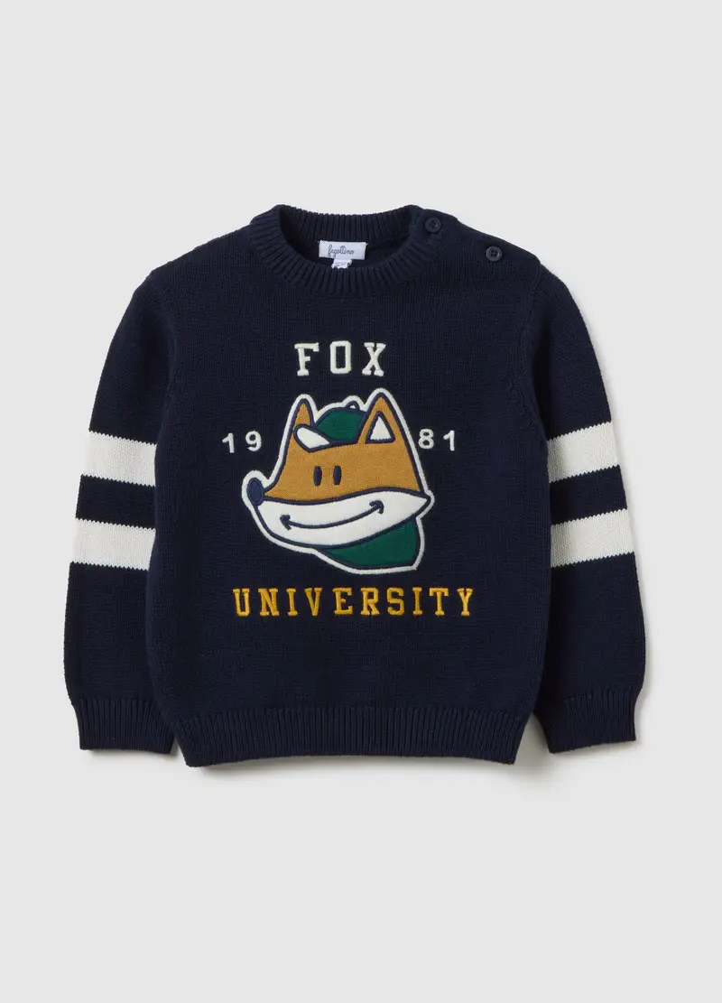 FAGOTTINO, Maglione Da Bambino In Puro Cotone Multicolor Regular Fit, Multicolor, Taglia: 12-18