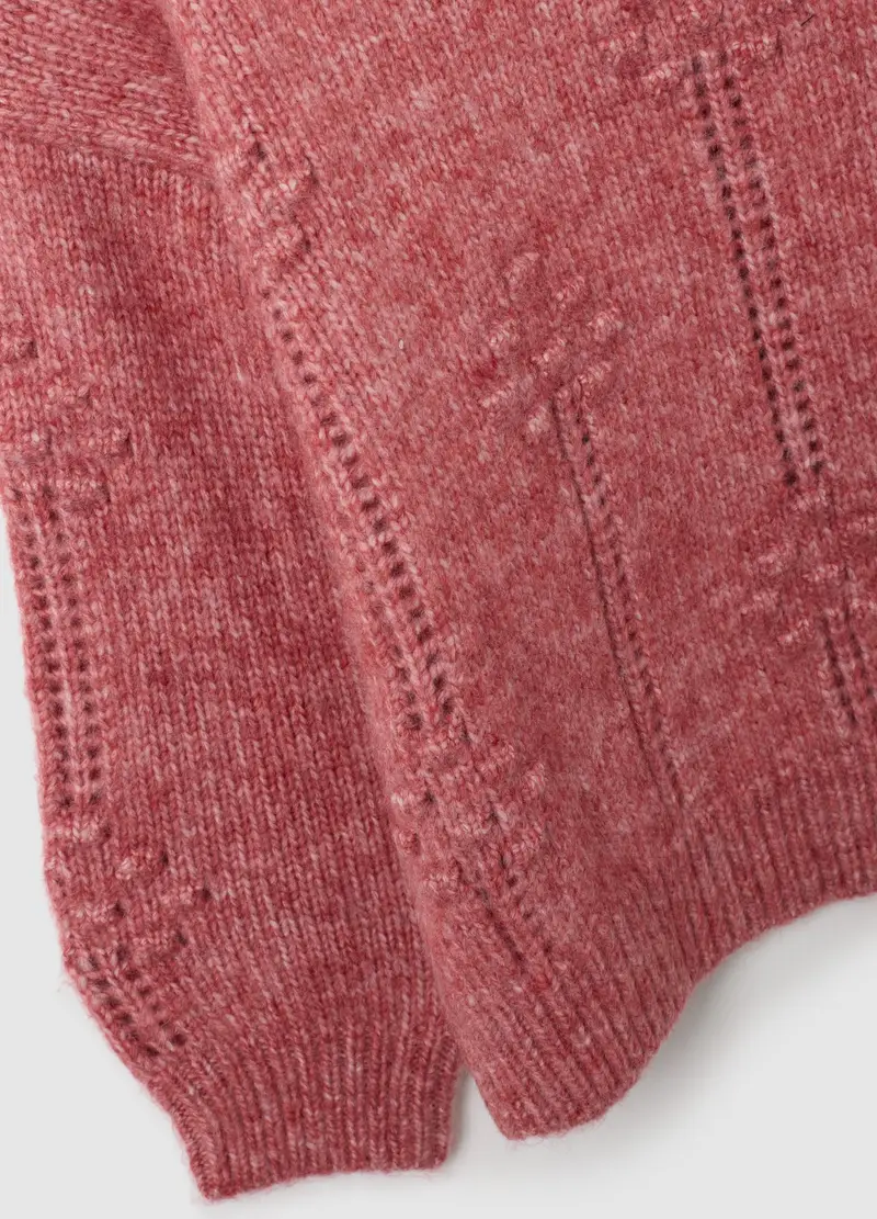 Maglione Per Bimba Rosa Regular Fit, Bambina, Rosa miniatura 3