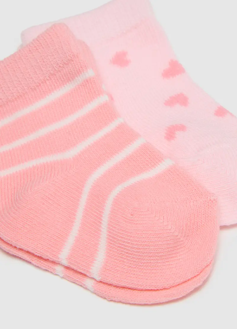 , Multipack Di Cinque Calzini Multicolor Da Neonata In Cotone, Multicolor miniatura 2