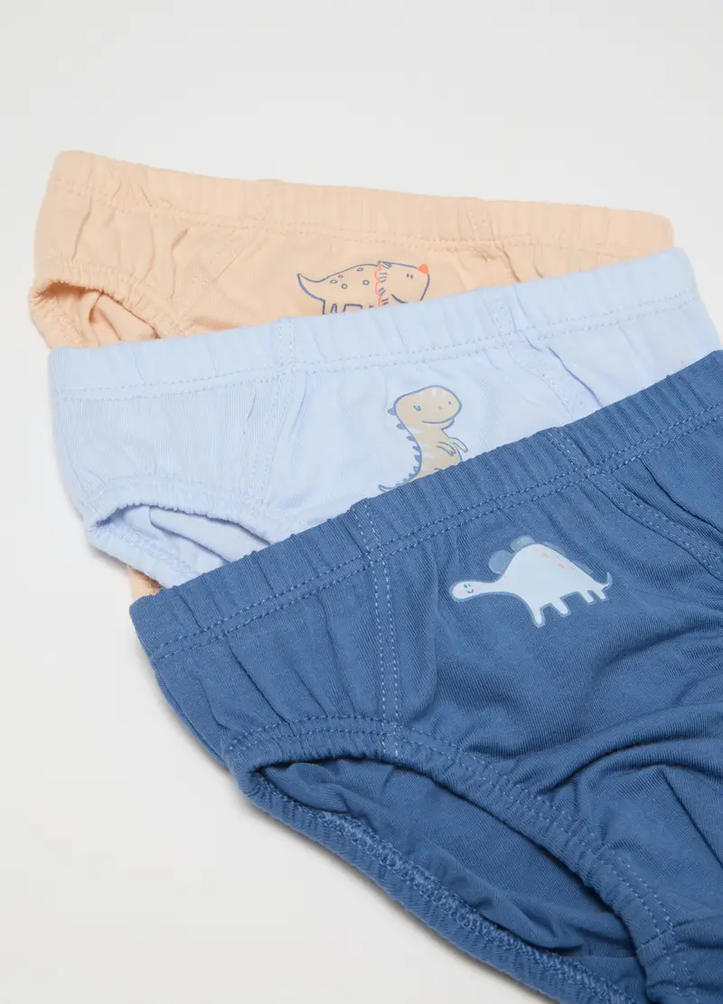 Multipack Mutandine Da Neonato In Puro Cotone Multicolor, Bambino, Multicolor miniatura 3