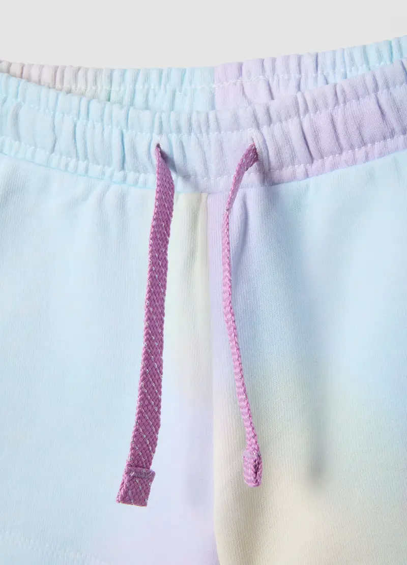 Pantaloncini Multicolor In Puro Cotone Regular Fit Per Bimba, Bambina, Multicolor miniatura 3