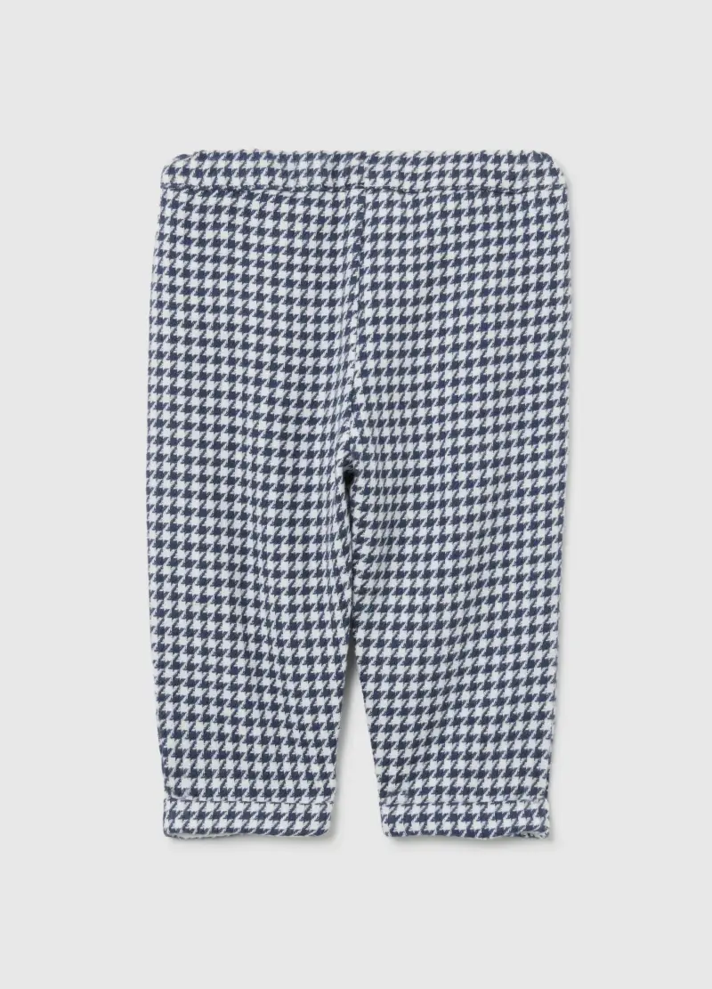 Pantaloni A Quadri Multicolor Da Bimba In Puro Cotone Regular Fit, Bambina, Multicolor miniatura 2