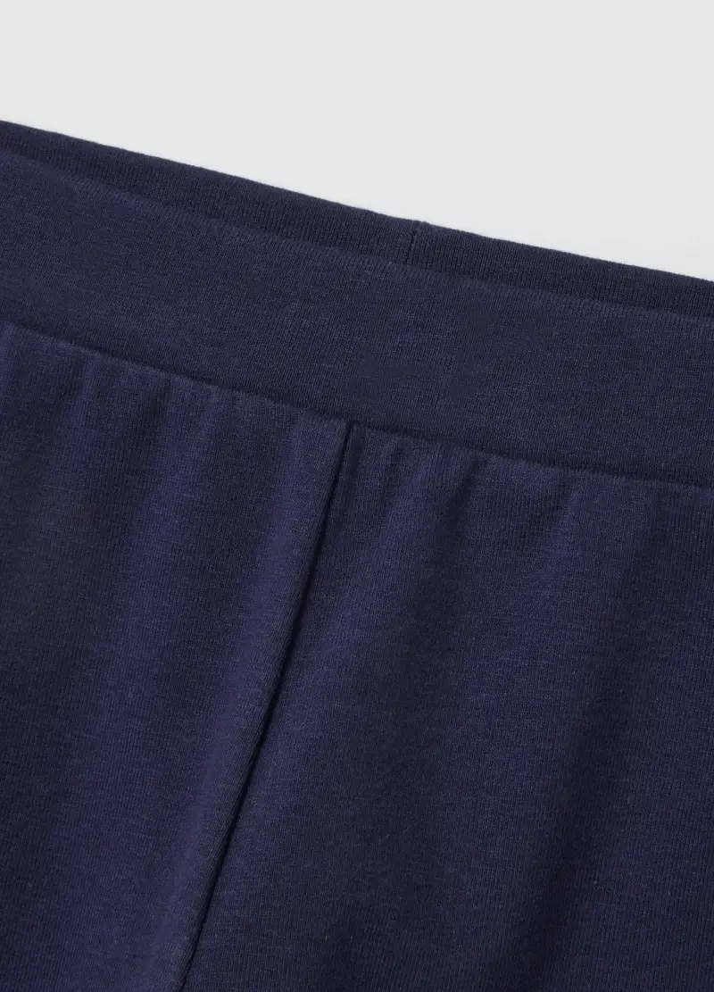 Pantaloni Blu A Zampa Da Bambina, Blu miniatura 3