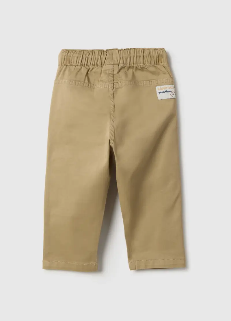 FAGOTTINO Pantaloni cargo Bambino Beige 4154208 miniatura 2