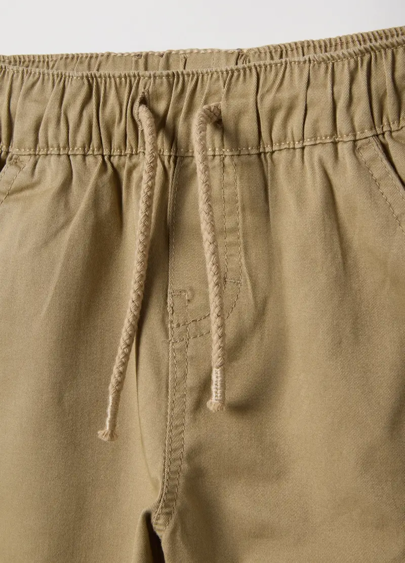 FAGOTTINO Pantaloni cargo Bambino Beige 4154208 miniatura 3