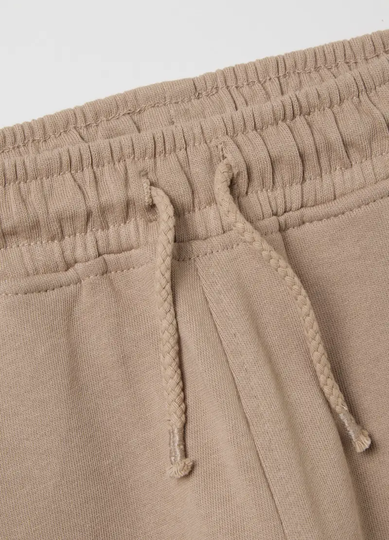 FAGOTTINO, Pantaloni Da Bambino In Puro Cotone Beige Regular Fit, Beige, Taglia: 9-12 miniatura 2