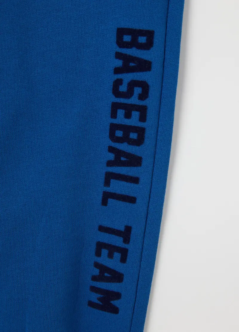 FAGOTTINO, Pantaloni Da Bambino In Puro Cotone Blu Regular Fit, Blu, Taglia: 9-12 miniatura 2