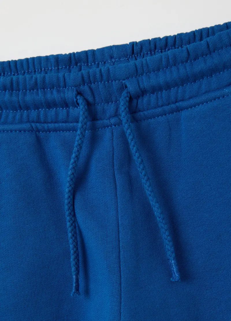 FAGOTTINO, Pantaloni Da Bambino In Puro Cotone Blu Regular Fit, Blu, Taglia: 9-12 miniatura 3