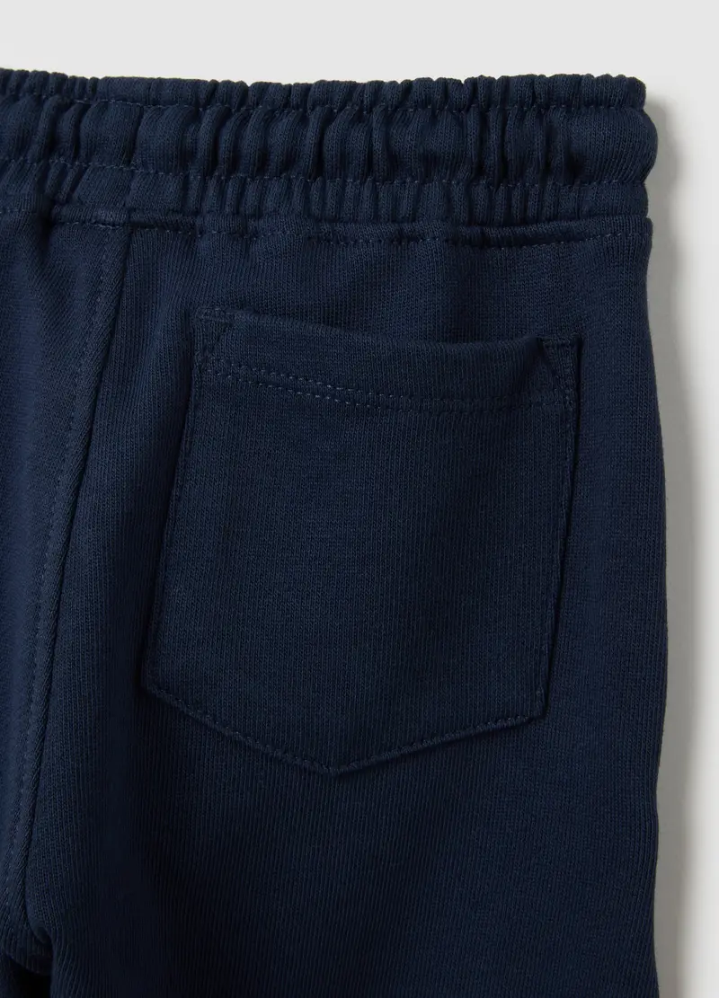 FAGOTTINO, Pantaloni Da Neonato In Puro Cotone Blu Regular Fit, Bambino, Blu, Taglia: 9-12 miniatura 2