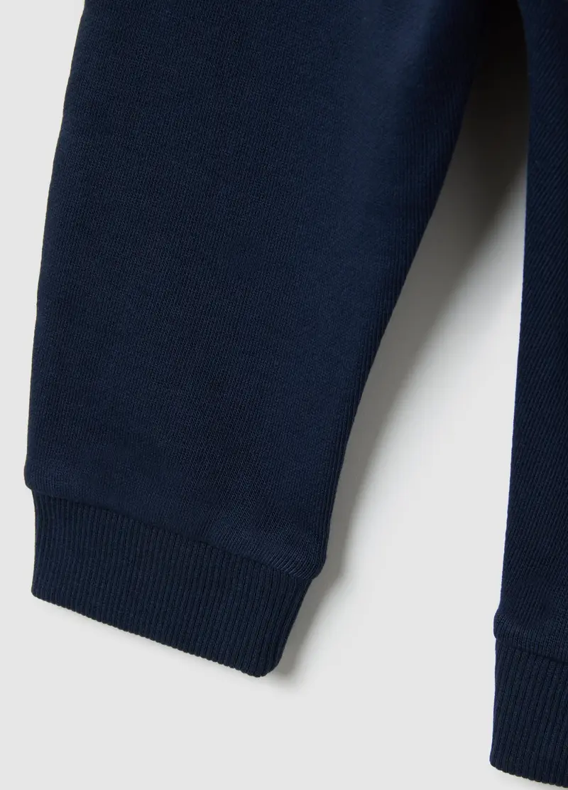 FAGOTTINO, Pantaloni Da Neonato In Puro Cotone Blu Regular Fit, Bambino, Blu, Taglia: 9-12 miniatura 3