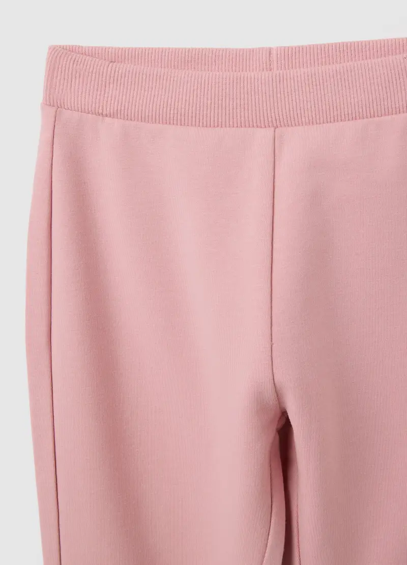 FAGOTTINO, Pantaloni Rosa Elasticizzati Per Bambina, Nero, Taglia: 9-12 miniatura 2