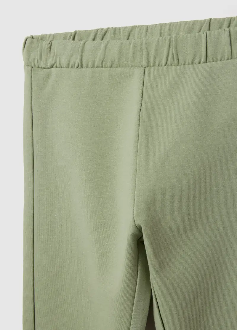 FAGOTTINO, Pantaloni Rosa Elasticizzati Per Bambina, Verde, Taglia: 9-12 miniatura 2