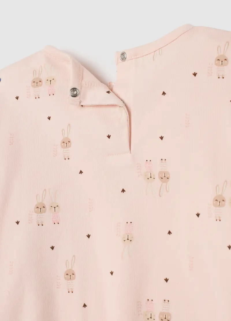 FAGOTTINO, Pigiama Da Bambina In Puro Cotone Rosa Regular Fit, Rosa, Taglia: 9-12 miniatura 3