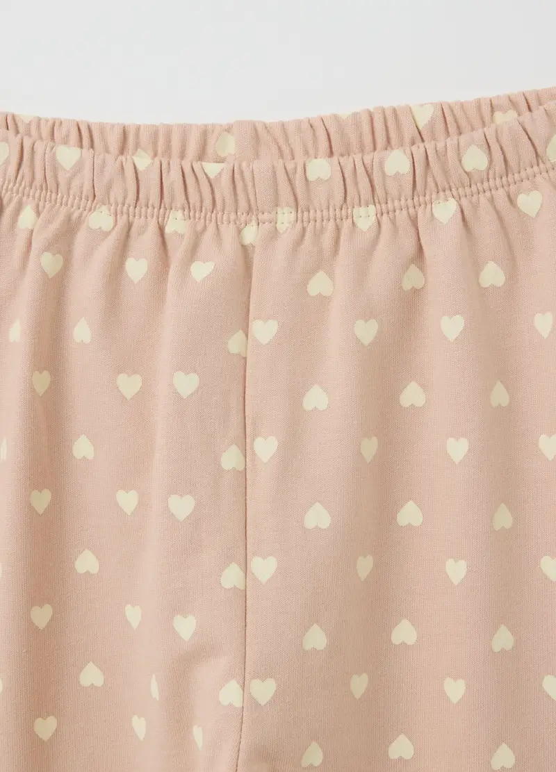 Pigiama Da Neonata In Puro Cotone Beige Con Stampa, Bambina, Multicolor miniatura 3