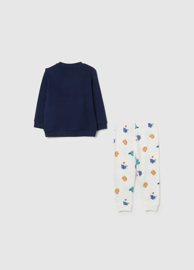 Pigiama Da Neonato In Puro Cotone Multicolor Regular Fit, Bambino, Multicolor miniatura 2