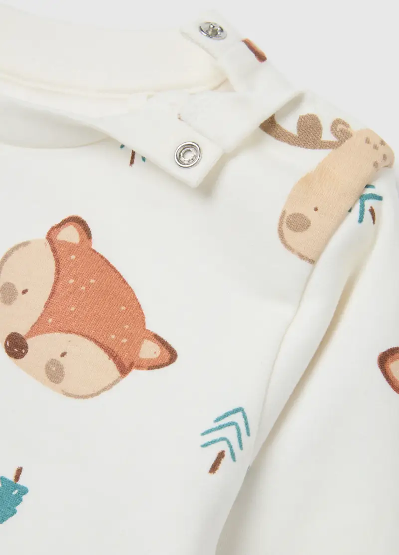 Pigiama Da Neonato In Puro Cotone Multicolor Regular Fit, Bambino, Multicolor miniatura 3