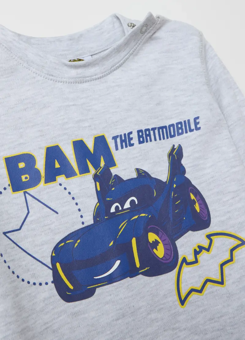 Pigiama In Cotone Bio "bam The Batmobile", Bambino, Multicolor miniatura 3