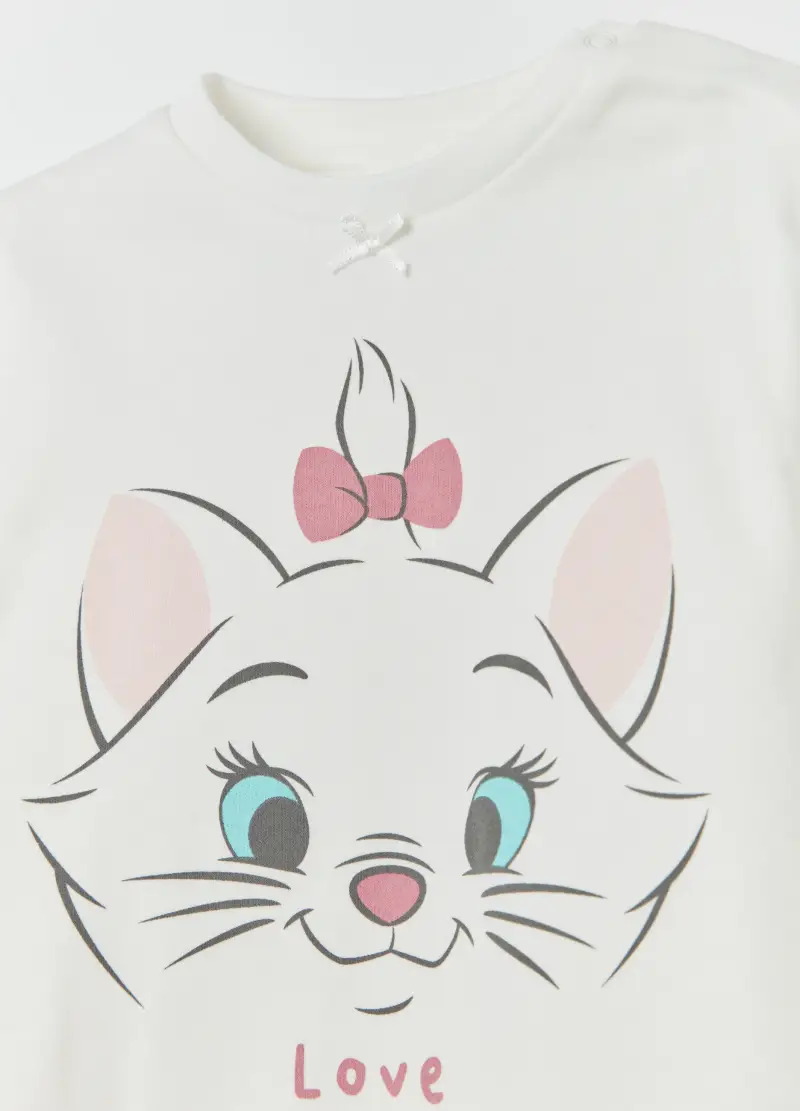 Pigiama In Cotone Bio Con Stampa Minu, Bambina, Multicolor miniatura 3