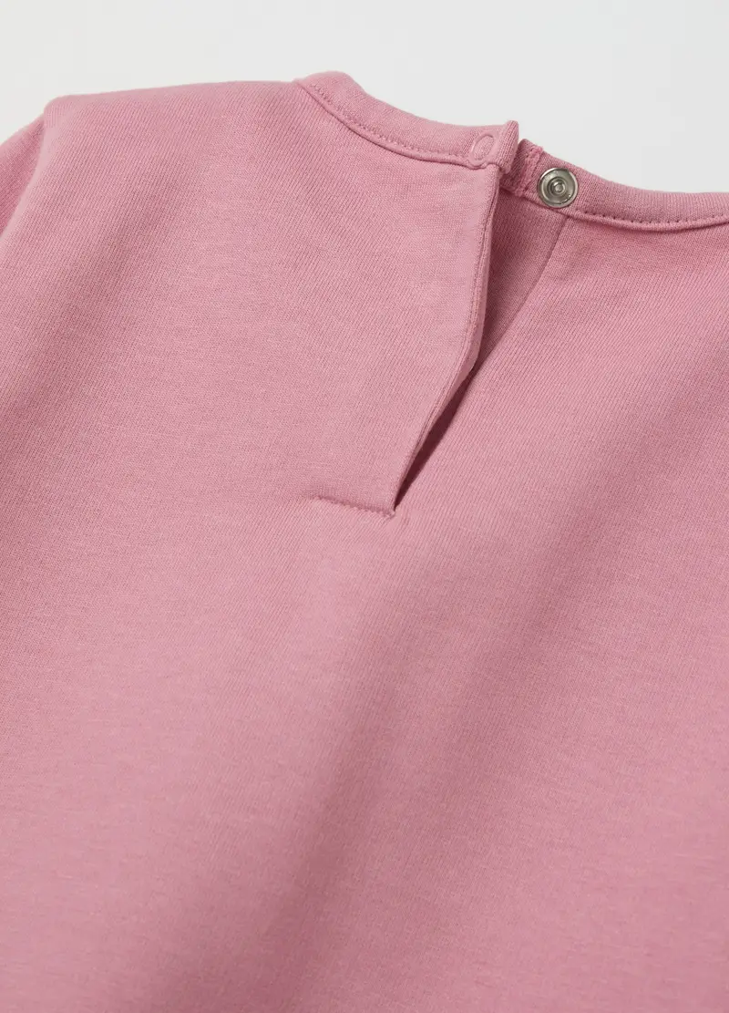 Pigiama In Cotone Bio Stampa Riccio E Cuori, Bambina, Multicolor miniatura 3