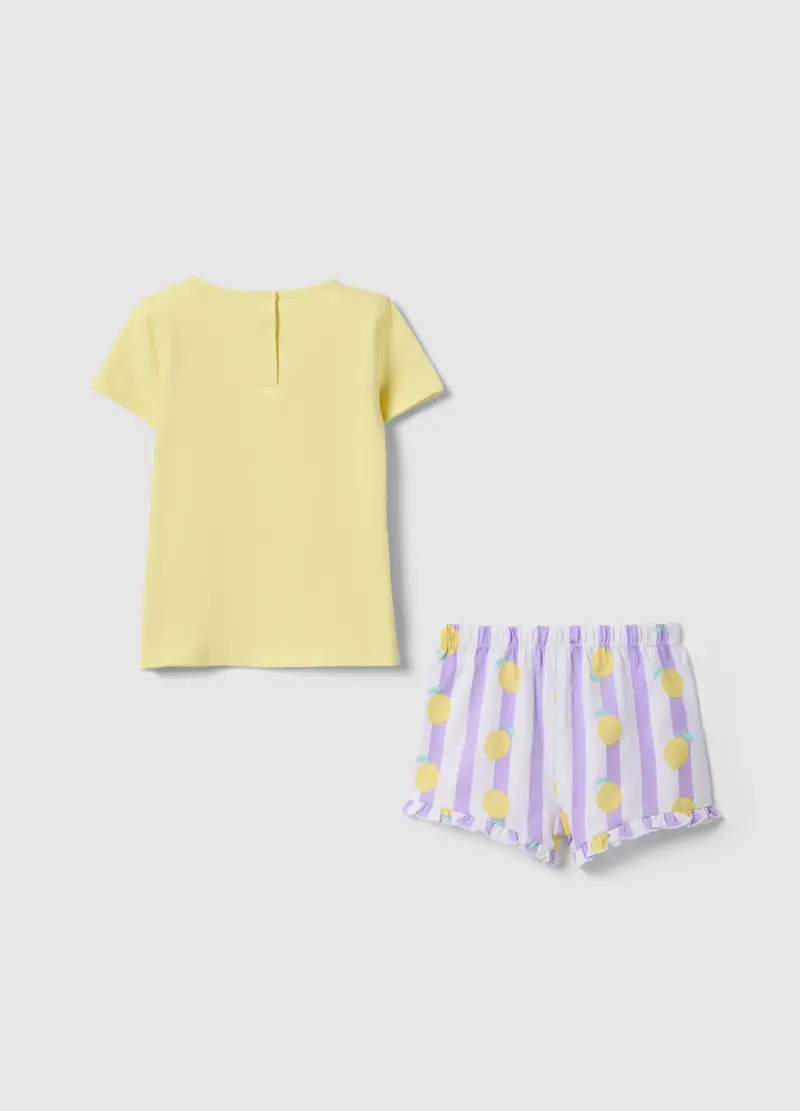 Pigiama In Puro Cotone Multicolor Da Neonata Regular Fit Con Minnie, Bambina, Multicolor miniatura 2