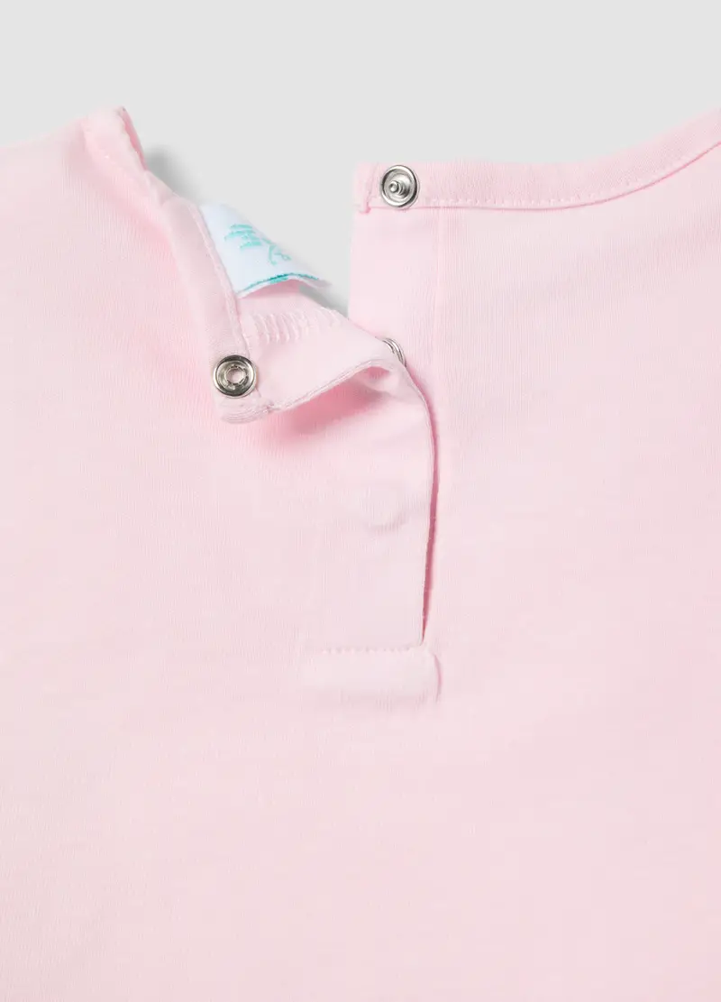 Pigiama In Puro Cotone Multicolor Da Neonata Regular Fit Con Stitch, Bambina, Multicolor miniatura 3