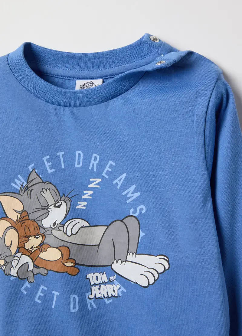 Pigiama In Puro Cotone Multicolor Da Neonato Regular Fit Con Stampe, Bambino, Multicolor miniatura 3