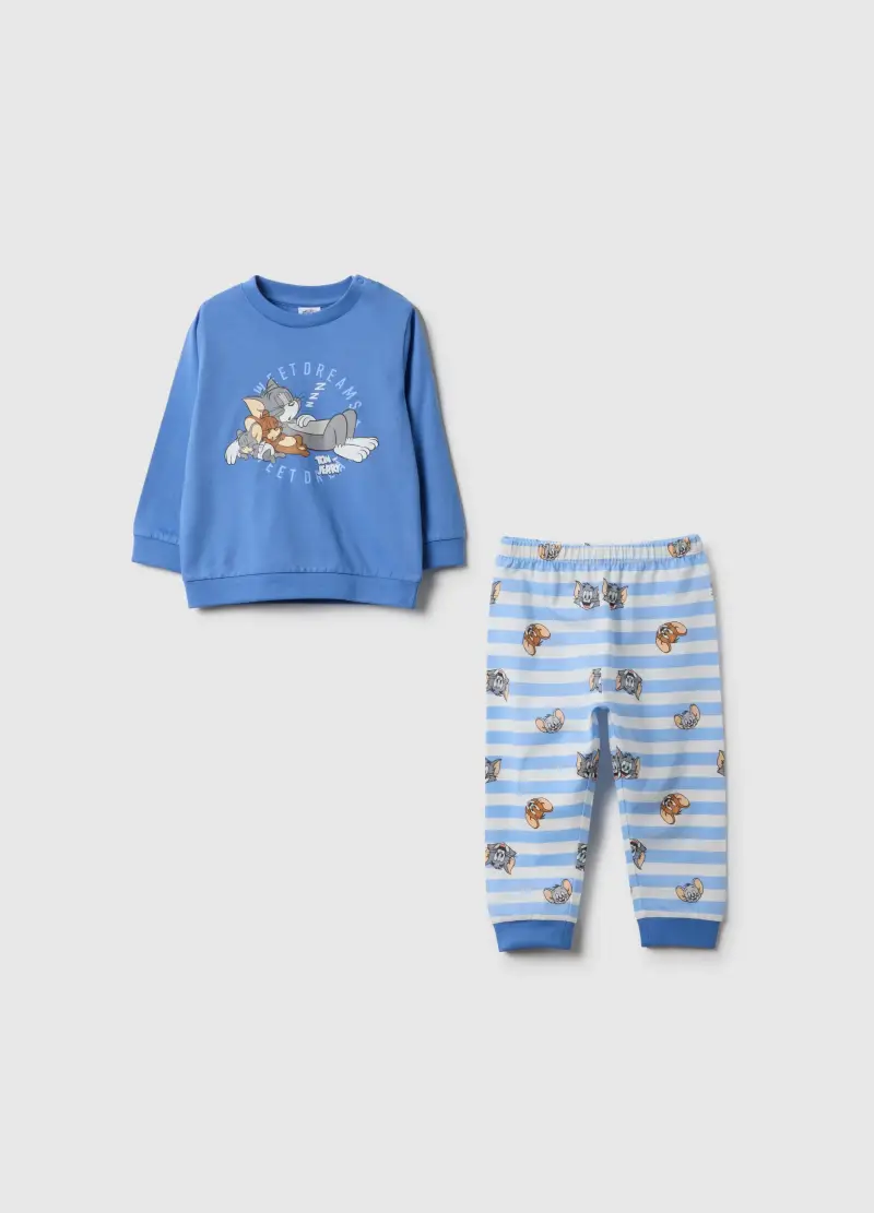 Pigiama In Puro Cotone Multicolor Da Neonato Regular Fit Con Stampe, Bambino, Multicolor